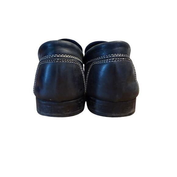 Donald J Pliner Bit Buckle Leather Loafers Men’s 11.5 Black Dress Driving Shoes